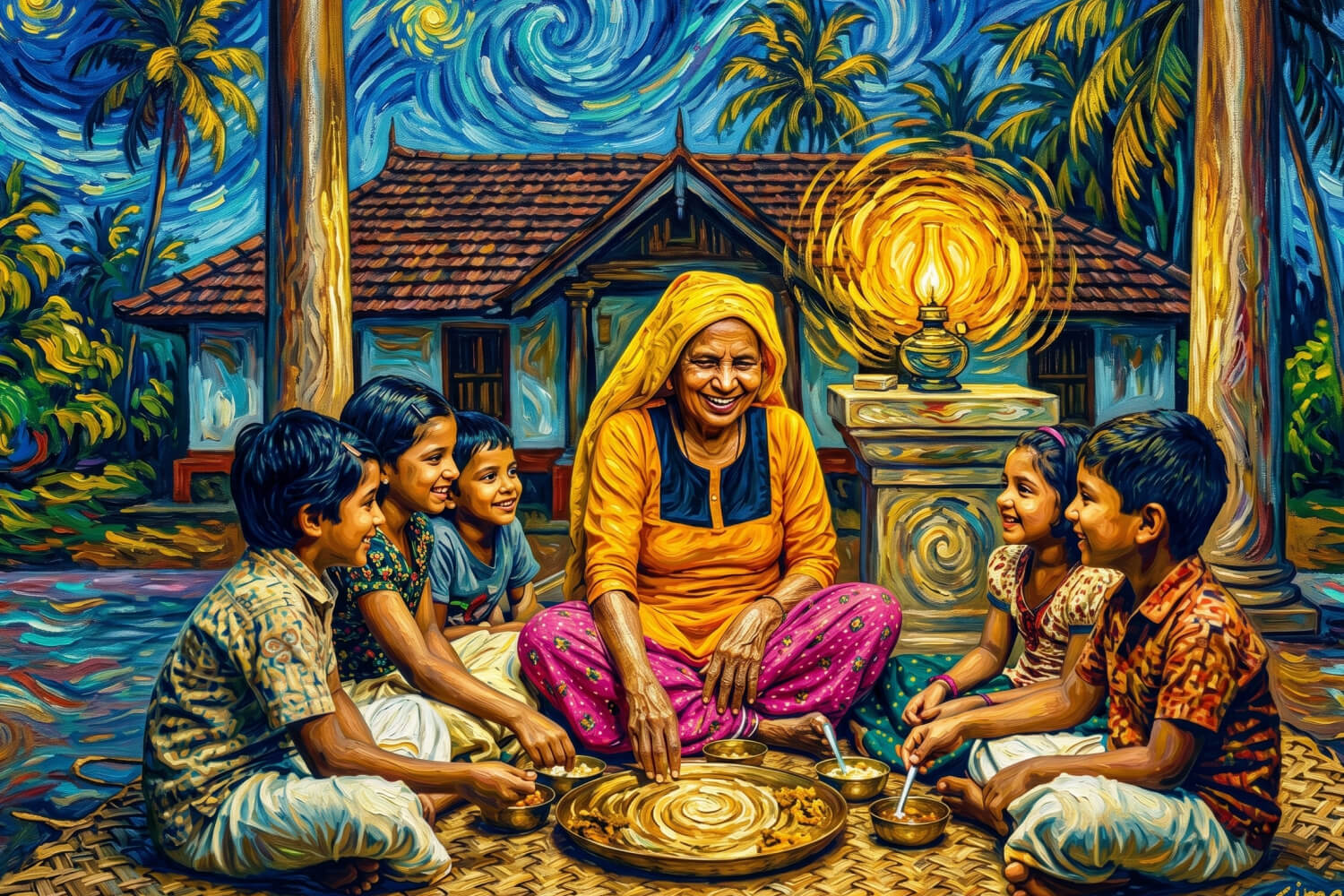 നിലാവെട്ടത്തെ വല്ലിമ്മയൂട്ട്